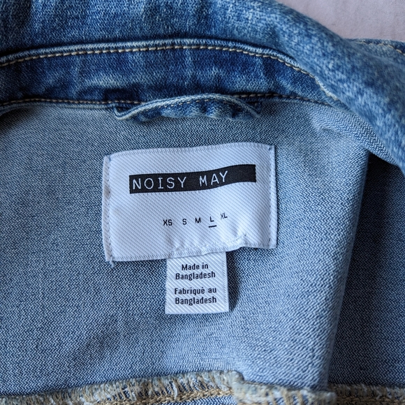 Noisy May Jean Jacket, Size L - Picture 3 of 5